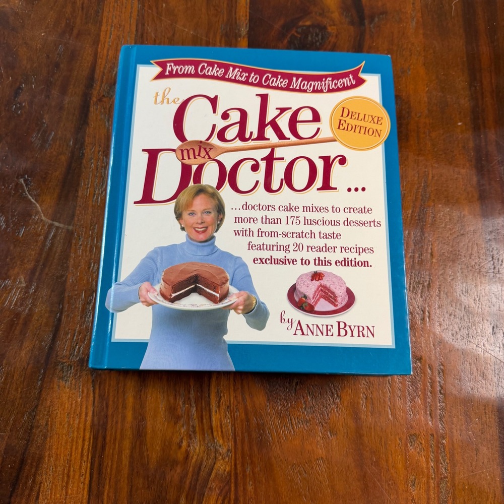 The Cake Mix Doctor Deluxe Edition Anne Byrn Hardcover Cookbook 175+ Recipes